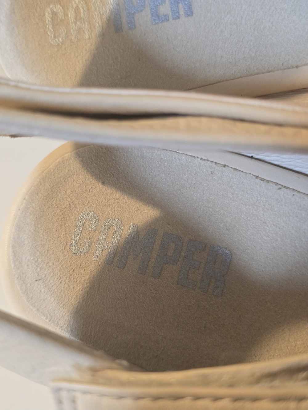 Camper White Women's Platform Leather  Sandal Size 39 - Picture 6 of 11